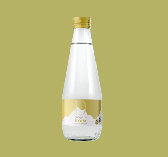 D'ORA ZLATÁ A STŘÍBRNÁ VODA 330ml sklo